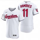 Men's Cleveland Guardians Jose Ramirez Flex Base Jersey White