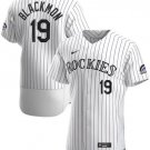 Mens Rockies Charlie Blackmon Flex Base Jersey white