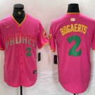 Any Size San Diego Padres Xander Bogaerts Pink Player Number Fashion Baseball Jersey