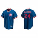 Mens Chicago Cubs Cody Bellinger Royal Pullover Cooperstown Jersey