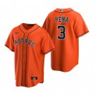 Any Size Houston Astros Jeremy Pena Cool Baseball Jersey Orange