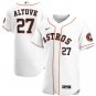 Men's Astros Jose Altuve Flex Base Jersey White
