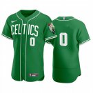 Mens Celtics Jayson Tatum No Name NBA X MLB Crossover Flex Baseball Jersey