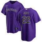 Any Size Colorado Rockies Nolan Jones Cool Baseball Jersey Purple