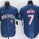 Men's Dodgers Julio Urias World Series Blue Cool Baseball Jersey