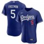 Men's Dodgers Freddie Freeman Royal Flex Baseball Jersey