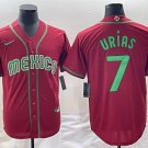 Mens Youth Mexico Julio Urias Red 2023 World Baseball Classic Jersey