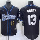 Men's 2023 Dodgers Max Muncy Black Cool Baseball Jersey