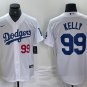 Any Size Los Angeles Dodgers Joe Kelly Cool Baseball Jersey White