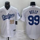 Mens Womens Youth Los Angeles Dodgers Joe Kelly Cool Baseball Jersey White