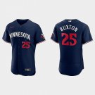 Mens Minnesota Twins Byron Buxton 2023 Navy Alternate Authentic Player Jersey