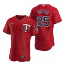 Men's Minnesota Twins Byron Buxton Flex Baseball Jersey Red