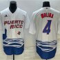 Any Size Puerto Rico Baseball Carlos Correa 2023 White World Baseball Classic Jersey