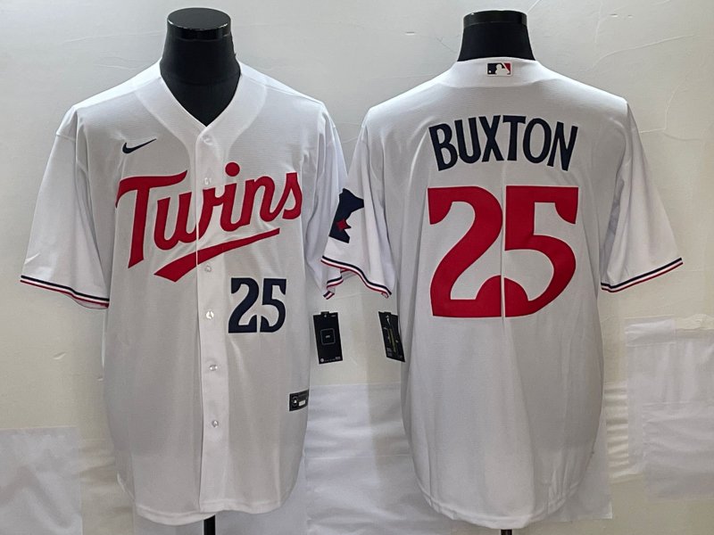 Any Size Twins Byron Buxton City Baseball Jersey White