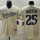 Any Size Twins Byron Buxton 2022 City Baseball Jersey Cream