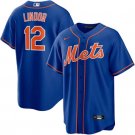 Mens womens youth Mets Francisco Lindor cool Baseball Jersey royal