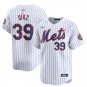 Men's New York Mets Edwin Diaz White 2024 Home Stitched Jersey