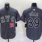 Men's New York Mets Edwin Diaz Gray 2024 City Connect Cool Base Jersey