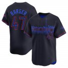Mens Toronto Blue Jays Addison Barger 2024 City Connect Baseball Jersey Black