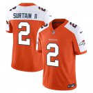 Men's & Youth Denver Broncos Patrick Pat Surtain II Orange 2024 F.U.S.E. Vapor Football Jersey