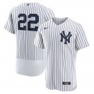 Mens New York Yankees Juan Soto White Home FlexBase Player Jersey