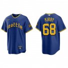 Any Size Seattle Mariners George Kirby 2023 City Connect Authentic Jersey Royal