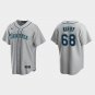Any Size Seattle Mariners George Kirby Grey Alternate Cool Base Jersey