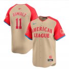 Mens Youth Cleveland Guardians Jose Ramirez Cream 2024 All-Star Game Jersey