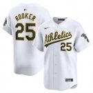 Men's Oakland Athletics Brent Rooker White Home Limited Stitched Jersey