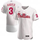 Men's Phillies Bryce Harper Flex Base Jersey White