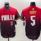 Men's Womens Youth Phillies Bryson Stott City Cool Baseball Jersey Red