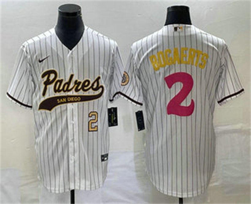 Any Size San Diego Padres Xander Bogaerts Number White 2023 City Jersey