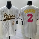Any Size San Diego Padres Xander Bogaerts Number White 2023 City Jersey