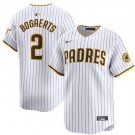 Mens Womens Youth Padres Xander Bogaerts 2024 White Home Jersey