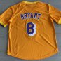Men's Los Angeles Lakers Kobe Bryant Mitchell & Ness Basketball Short Sleeve Gold AU