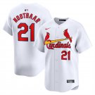 Any Size St. Louis Cardinals Lars Nootbaar White 2024 Baseball Jersey