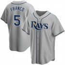 Any Size Tampa Bay Rays Wander Franco Cool Base Jersey Gray