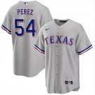 Men's Womens Youth Texas Rangers Martin Perez Baseball Jersey Grey