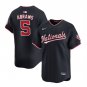 All Size Washington Nationals CJ Abrams Navy 2024 Alternate Limited Stitched Jersey