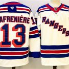 Men's New York Rangers #13 Alexis Lafreniere White 2024-25 Away Stitched Jersey