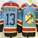 Men's Florida Panthers #13 Sam Reinhart Blue Reverse Retro Stitched Authentic Jersey