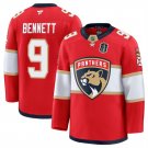 Men's Florida Panthers #9 Sam Bennett Red 2025 Stanley Cup Final Patch Jersey