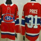 Men's Montreal Canadiens #31 Carey Price Red Authentic Jersey