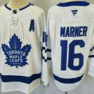 Men's Toronto Maple Leafs #16 Mitch Marner White Authentic Jersey