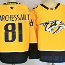 Men's Nashville Predators #81 Jonathan Marchessault Gold 2024-25 Home Jersey