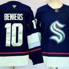 Mens Seattle Kraken #10 Matty Beniers Fanatics Away White Premium Player Jersey