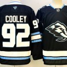 Men's Utah Mammoth #92 Logan Cooley Black Stitched Jersey