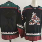 Men's Arizona Coyotes Blank Throwback Kachina Black Jersey
