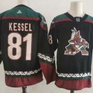 Men's Arizona Coyotes #81 Phil Kessel Throwback Kachina Black Jersey