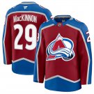 Men's Colorado Avalanche #29 Nathan MacKinnon Burgundy 2024-25 Home Jersey